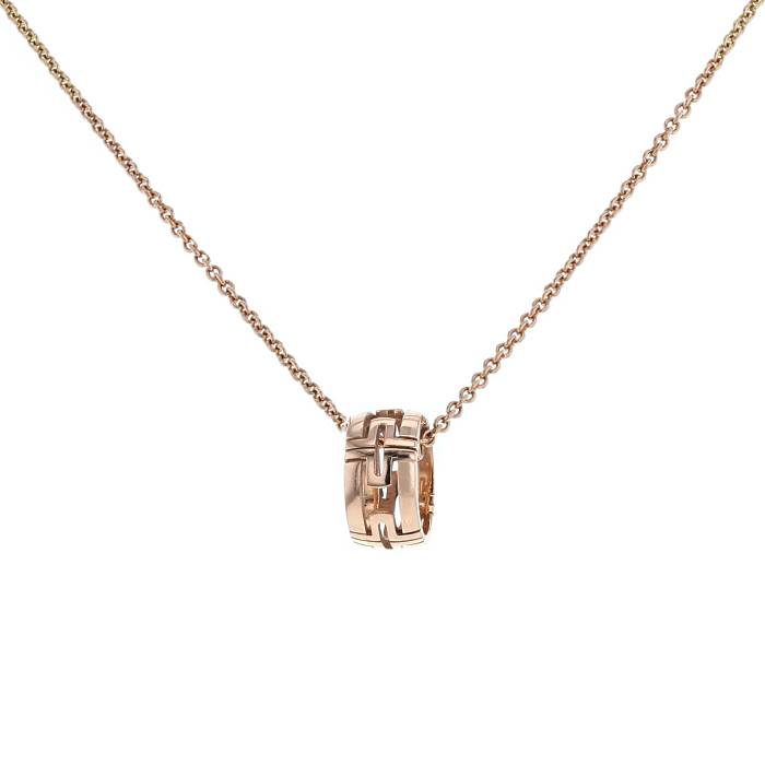 [⭐Shinejoy]PARENTESI NECKLACE PINK GOLD