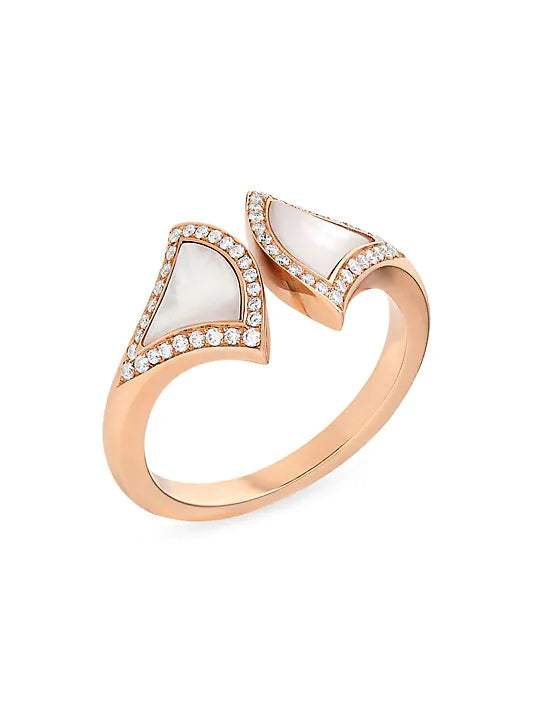 [⭐Shinejoy]DREAM MOP DIAMOND OPEN RING