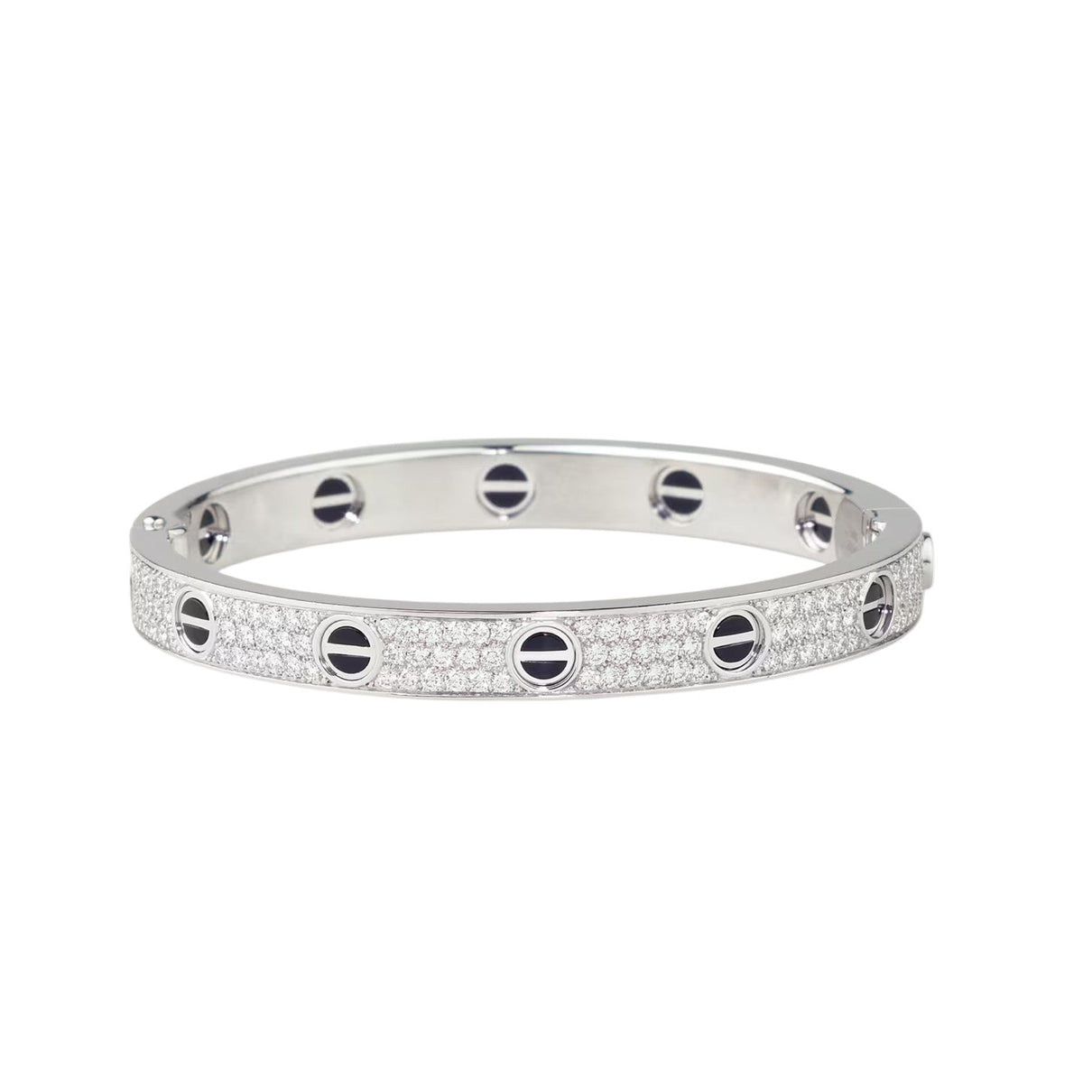 [⭐Shinejoy]LOVE BRACELET 6.1MM DIAMOND-PAVED CERAMIC
