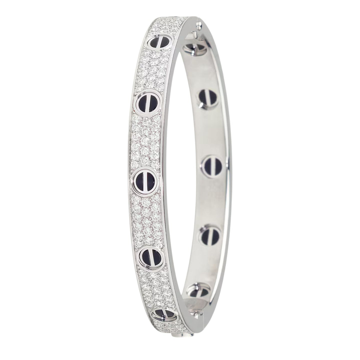 [⭐Shinejoy]LOVE BRACELET 6.1MM DIAMOND-PAVED CERAMIC