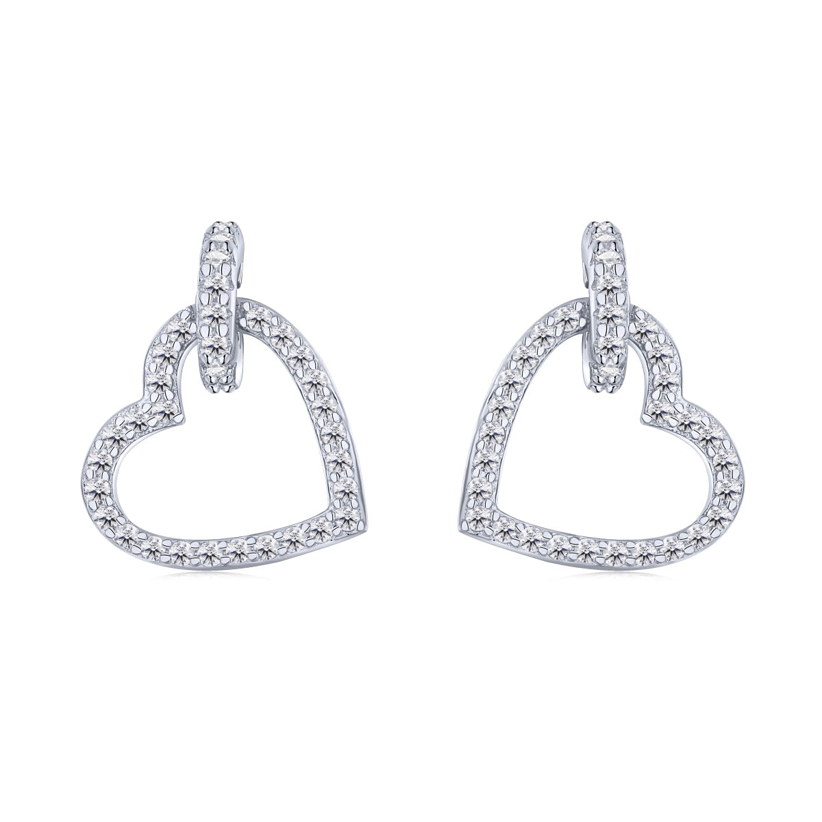 [Shinejoy Jewelry]Dainty Heart Shape Earrings