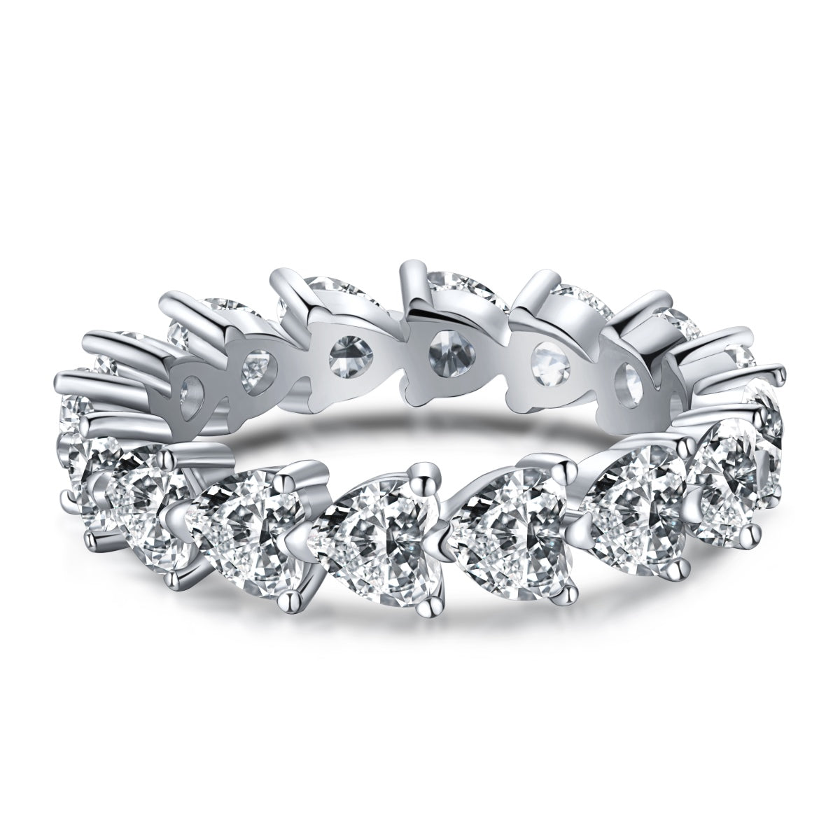 [Shinejoy Jewelry]0.25 Carat Radiant Romance Heart Cut Lover Ring