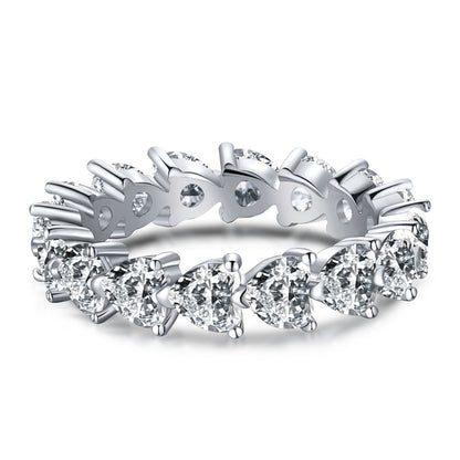 [Shinejoy Jewelry]0.25 Carat Radiant Romance Heart Cut Lover Ring