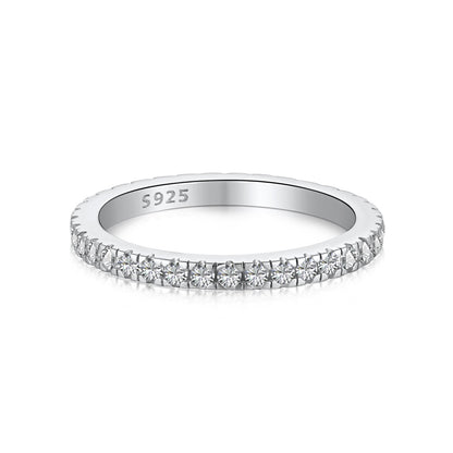 [Shinejoy Jewelry]Delicate Sparkling Round Cut Daily Ring