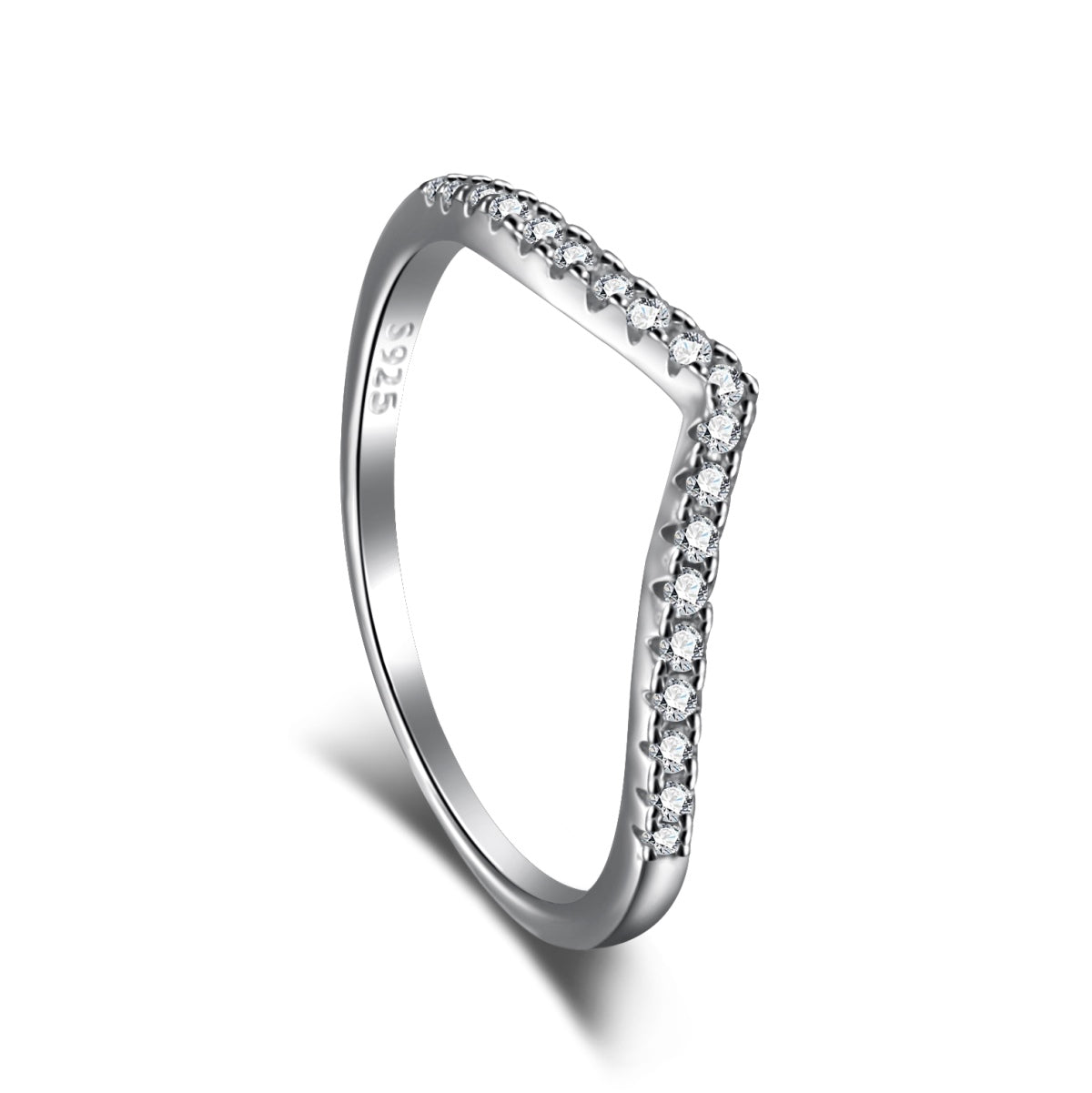 [Shinejoy Jewelry]Elaborate Tennis Band Ring