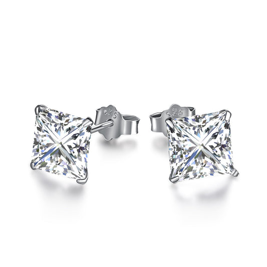 [Shinejoy Jewelry]Ornate Square Shape Earrings