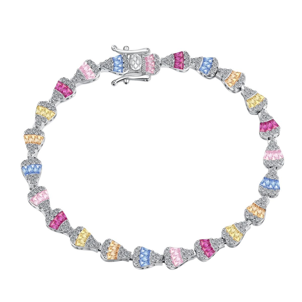 [Shinejoy Jewelry]Radiant Water Drop Shape Daily Bracelet