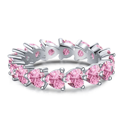 [Shinejoy Jewelry]0.25 Carat Radiant Romance Heart Cut Lover Ring