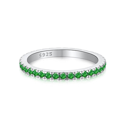 [Shinejoy Jewelry]Delicate Sparkling Round Cut Daily Ring