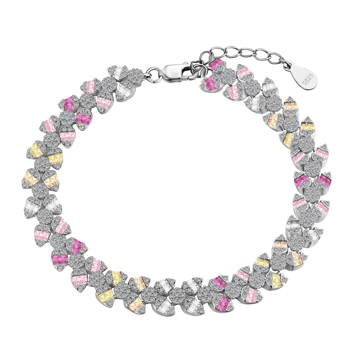 [Shinejoy Jewelry]Dainty Exquisite Flower Shape Daily Bracelet