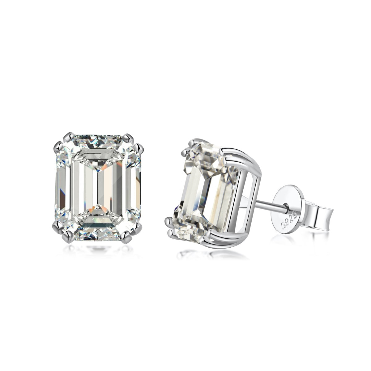 [Shinejoy Jewelry]Dazzling Square Shape Earrings