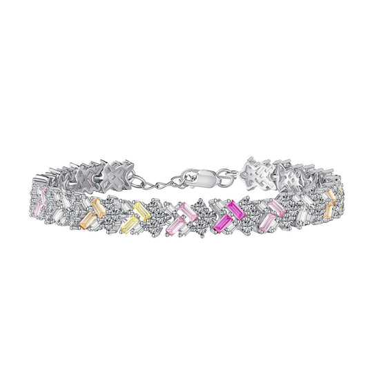 [Shinejoy Jewelry]Dazzling Unique Multi Shape Daily Bracelet