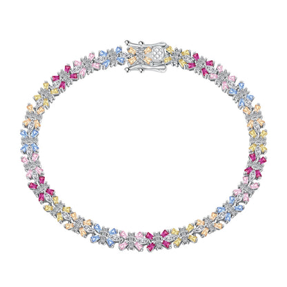 [Shinejoy Jewelry]Radiant Colorful Emerald Cut Party Bracelet