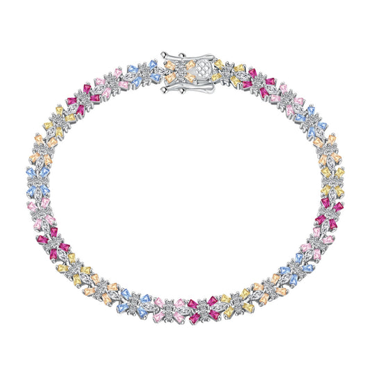 [Shinejoy Jewelry]Radiant Colorful Emerald Cut Party Bracelet