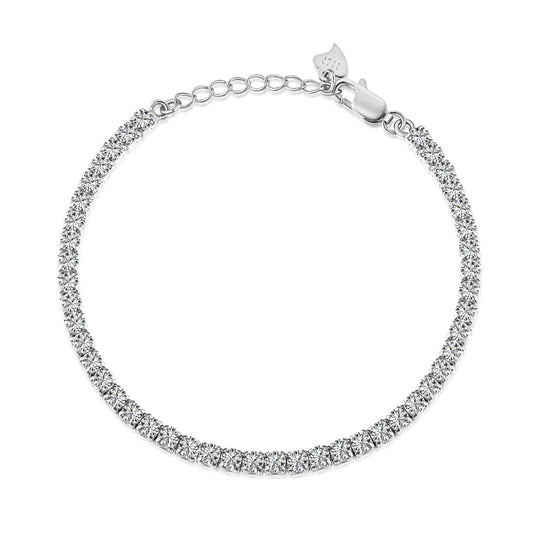 [Shinejoy Jewelry]Sparkling Round Cut Daily Bracelet