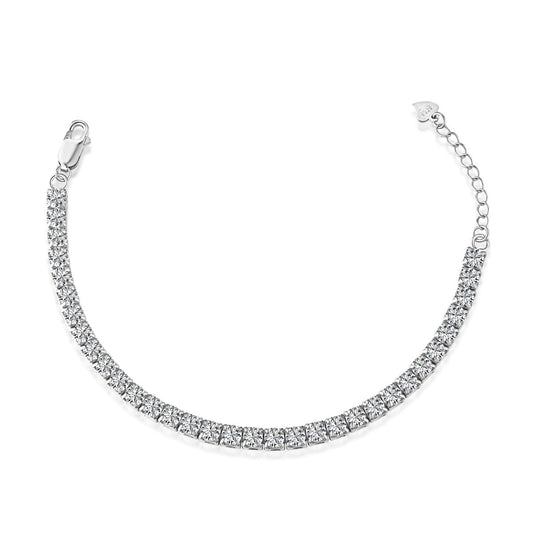 [Shinejoy Jewelry]Sparkling Radiant Princess Cut Tennis Bracelet
