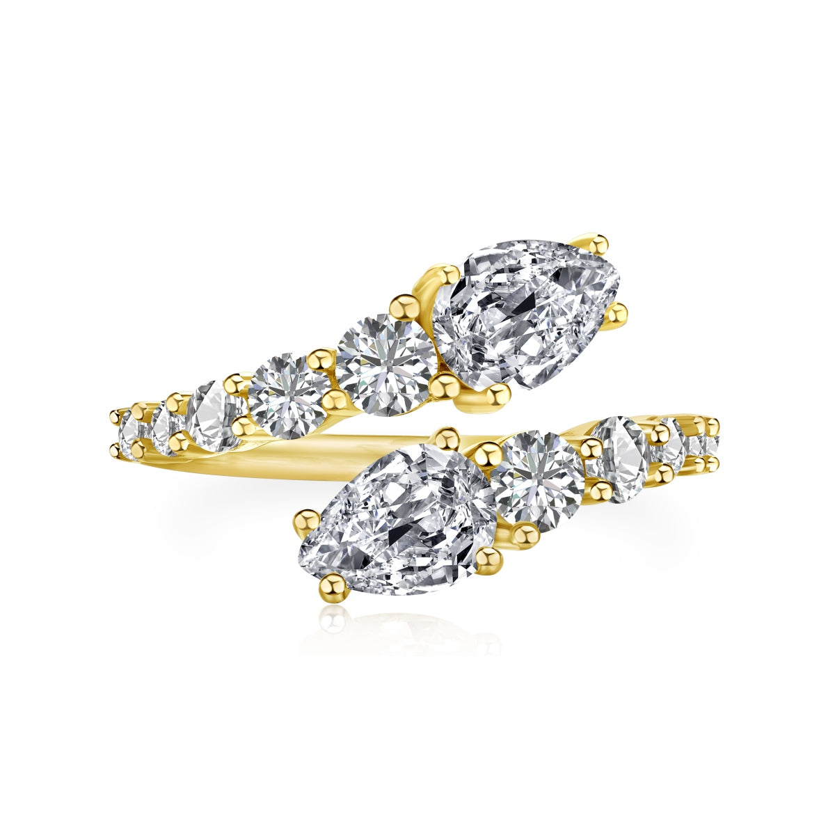 [Shinejoy Jewelry]Delicate Lively Snake Shape Daily Ring
