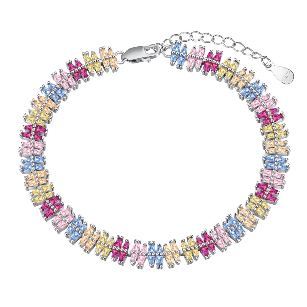 [Shinejoy Jewelry]Sparkling Exquisite Multi Cut Party Bracelet