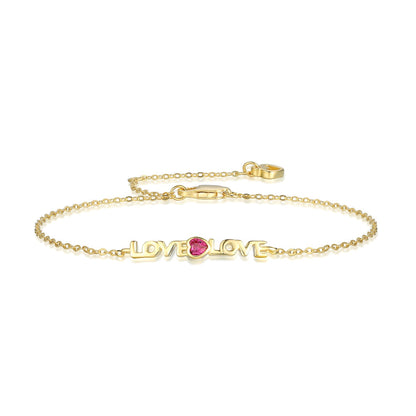 [Shinejoy Jewelry]Romantic Heart Shape Lover Bracelet