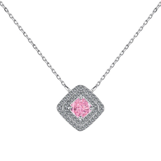 [Shinejoy Jewelry]Sparkling Asscher Cut Necklace