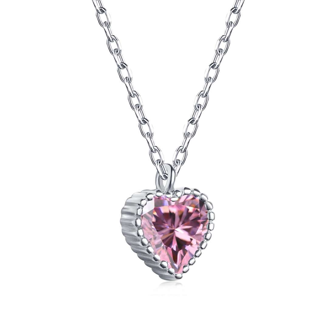 [Shinejoy Jewelry]Ornate Heart Shape Necklace