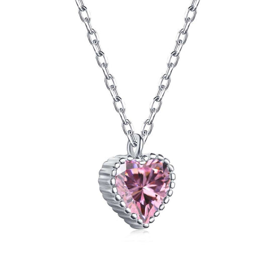 [Shinejoy Jewelry]Ornate Heart Shape Necklace
