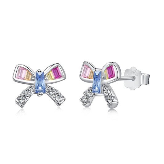 [Shinejoy Jewelry]Ornate Butterfly Shape Daily Earrings