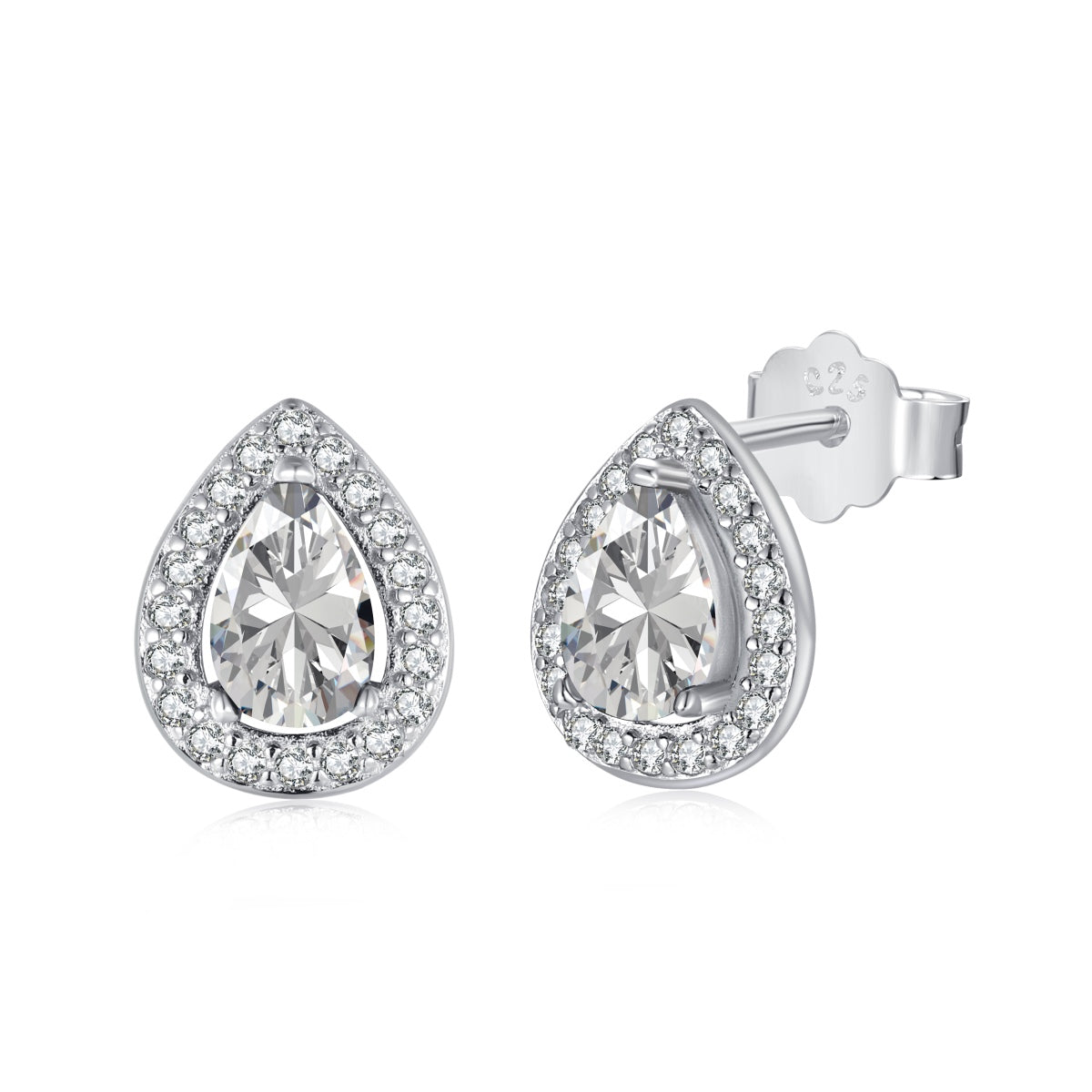 [Shinejoy Jewelry]Luxurious Water Drop Shape Earrings