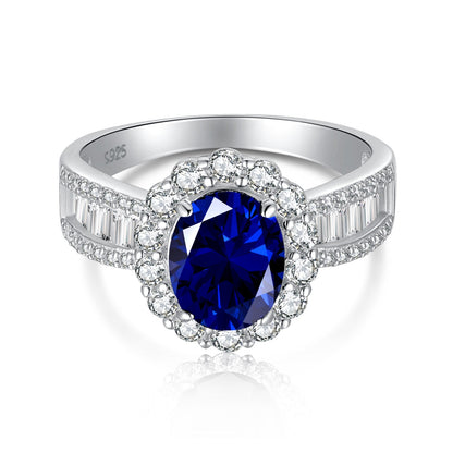 [Shinejoy Jewelry]1.5 Carat Dazzling Charming Oval Cut Banquet Ring