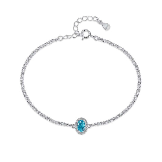[Shinejoy Jewelry]Exquisite Oval Shape Bracelet
