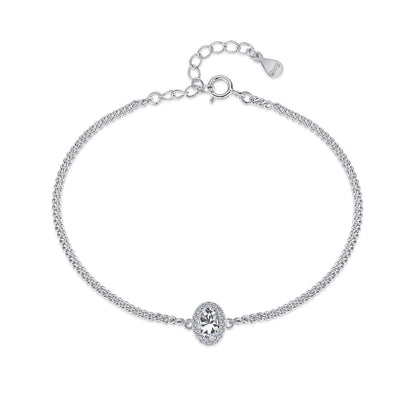 [Shinejoy Jewelry]Exquisite Oval Shape Bracelet