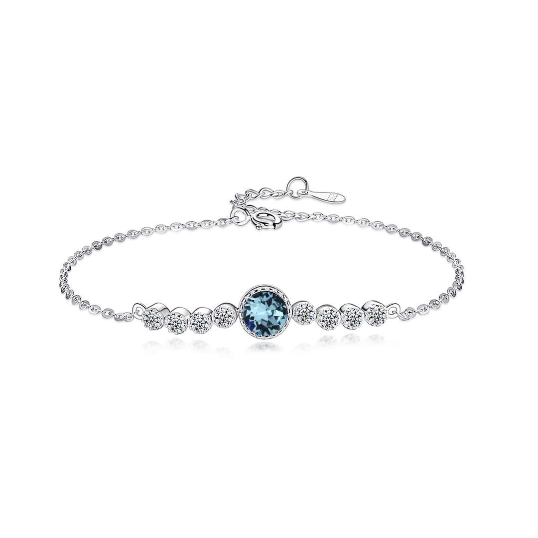 [Shinejoy Jewelry]Luxurious Heart Of The Ocean Bracelet