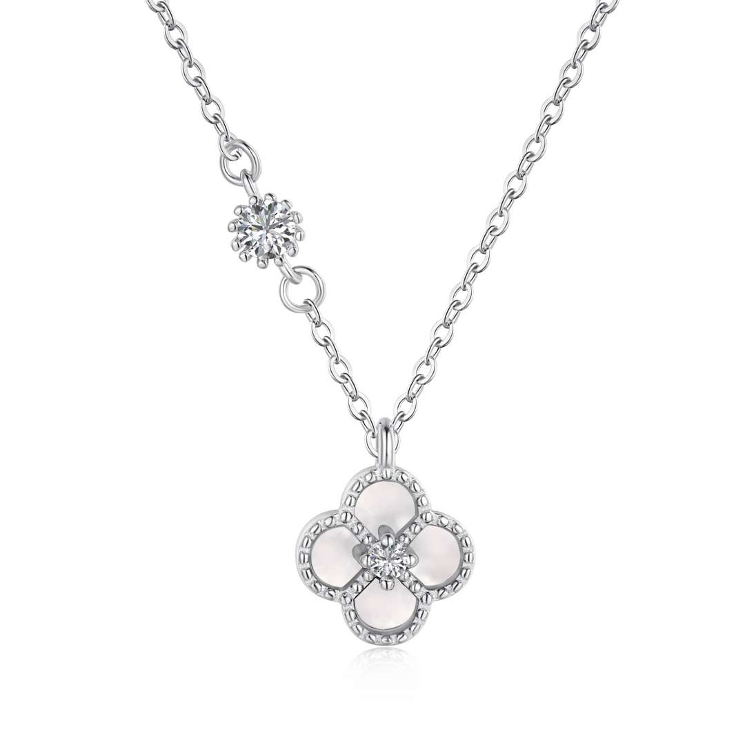 [Shinejoy Jewelry]Delicate Flower Shape Necklace