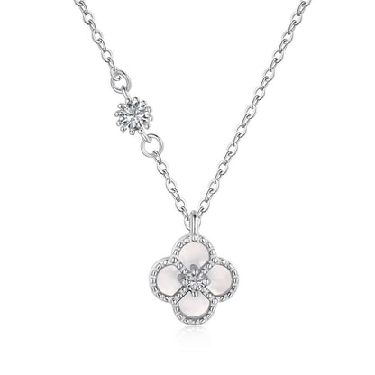 [Shinejoy Jewelry]Delicate Flower Shape Necklace