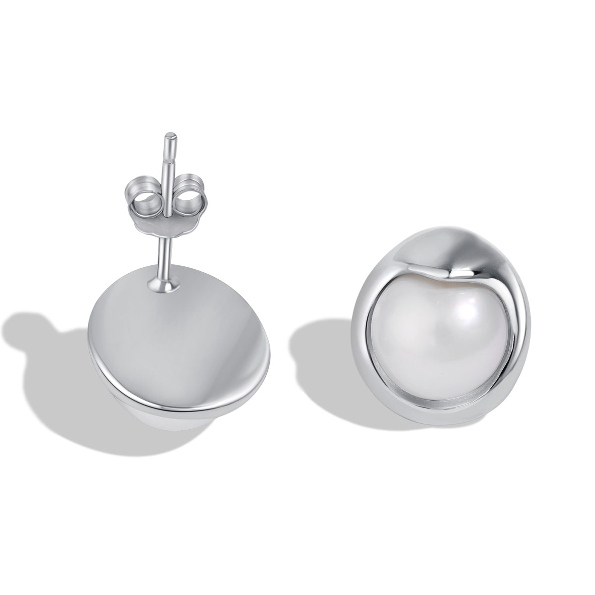 [Shinejoy Jewelry]Dainty Bread Pearl Earrings