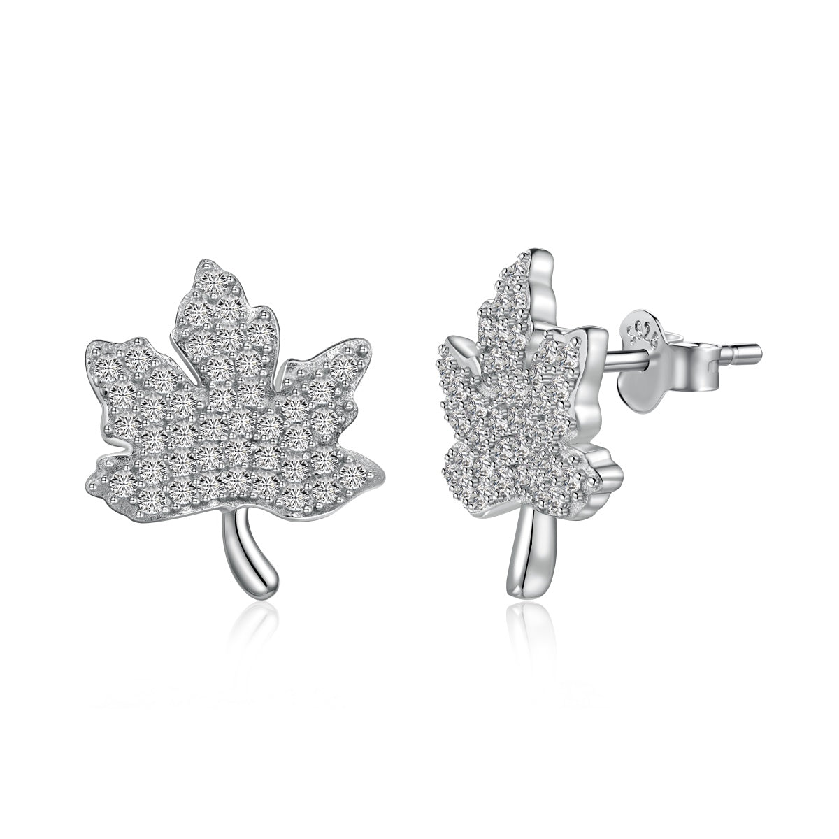 [Shinejoy Jewelry]Exquisite Maple Leaf Design Earrings