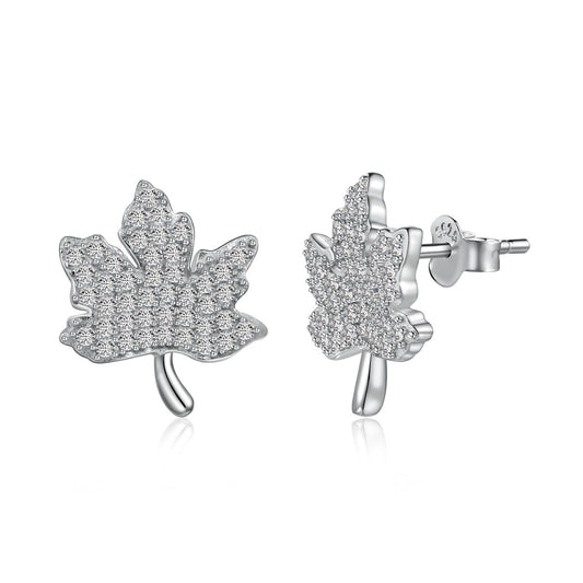 [Shinejoy Jewelry]Exquisite Maple Leaf Design Earrings