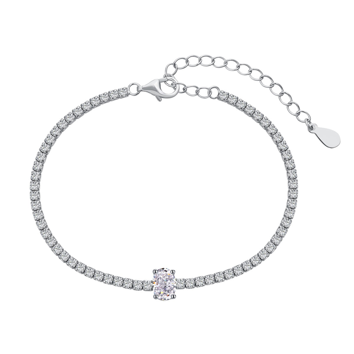 [Shinejoy Jewelry]0.75 Carat Exquisite Oval Cut Daily Bracelet