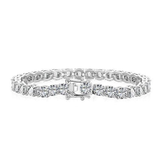 [Shinejoy Jewelry]Ornate Sparkling Round Cut Wedding Bracelet