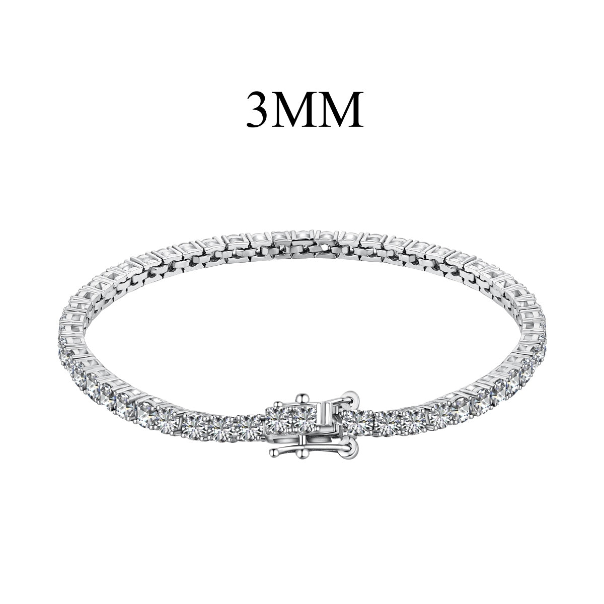 [Shinejoy Jewelry]Radiant Colorful Round Cut Party Bracelet