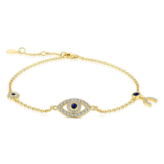 [Shinejoy Jewelry]Dainty Eye Shape Necklace