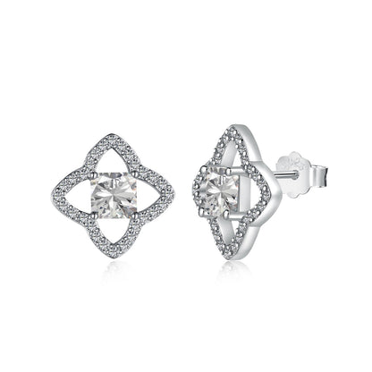 [Shinejoy Jewelry]Elegant Star Shape Princess Cut Daily Earrings