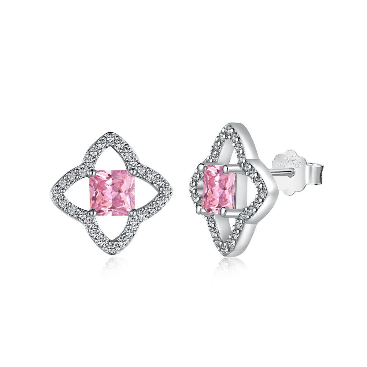 [Shinejoy Jewelry]Elegant Star Shape Princess Cut Daily Earrings