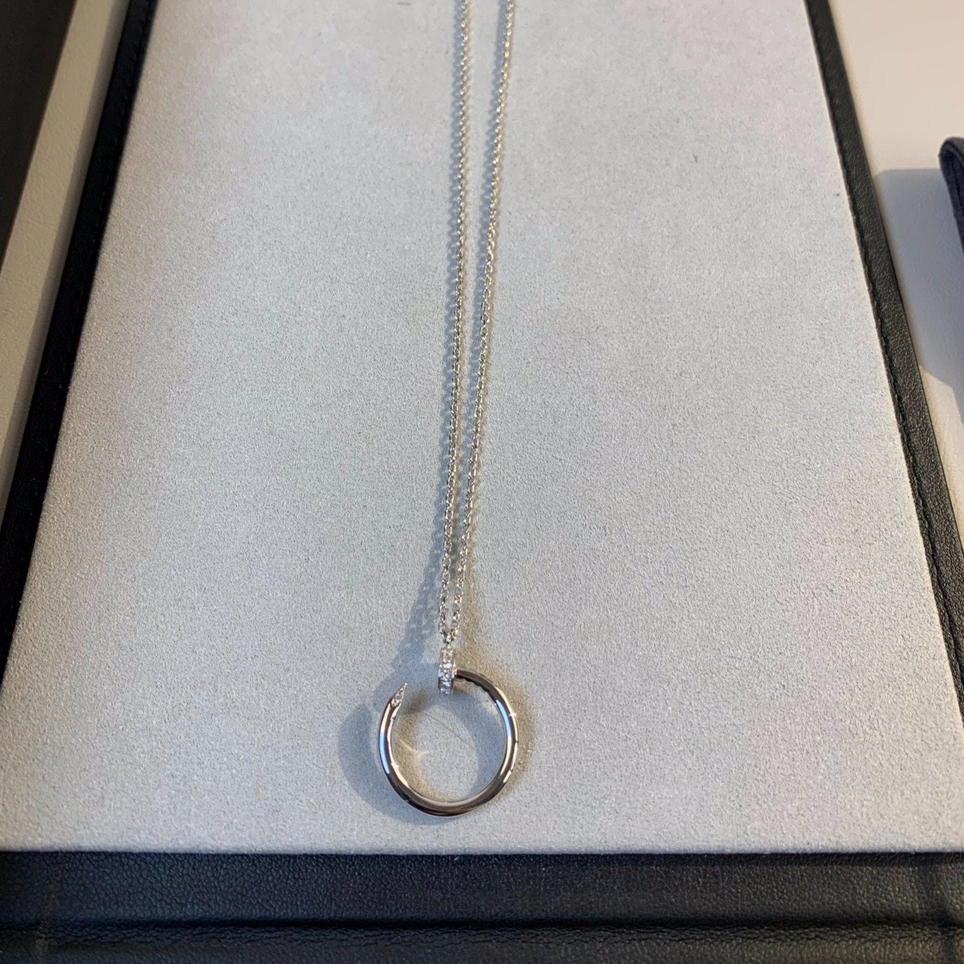 [Shinejoy]JUSTE NECKLACE SILVER