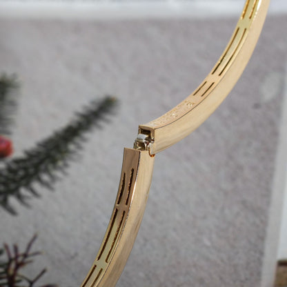 [⭐Shinejoy]SERPENTI BRACELET PINK GOLD DIAMOND DOUBLE SNAKE
