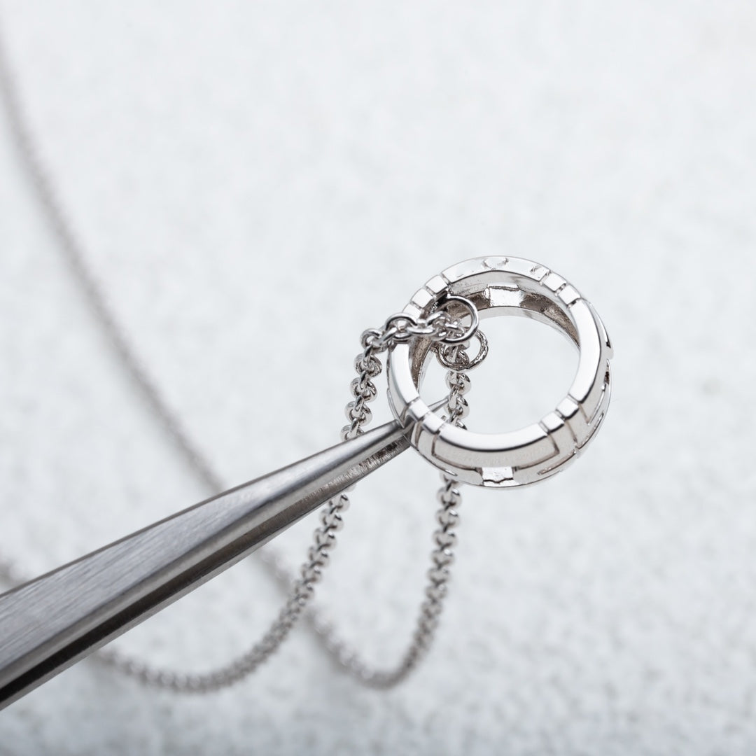 [⭐Shinejoy]PARENTESI NECKLACE SILVER