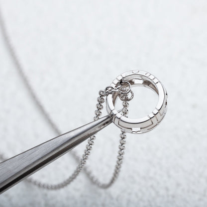 [⭐Shinejoy]PARENTESI NECKLACE SILVER