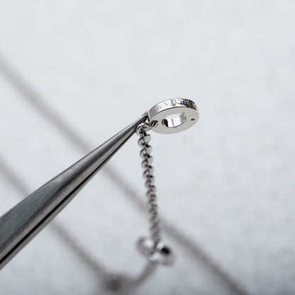 [⭐Shinejoy]PARENTESI NECKLACE SILVER