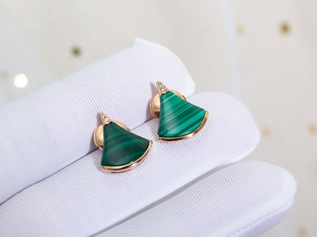 [⭐Shinejoy]DIVAS DREAM EARRINGS PINK GOLD