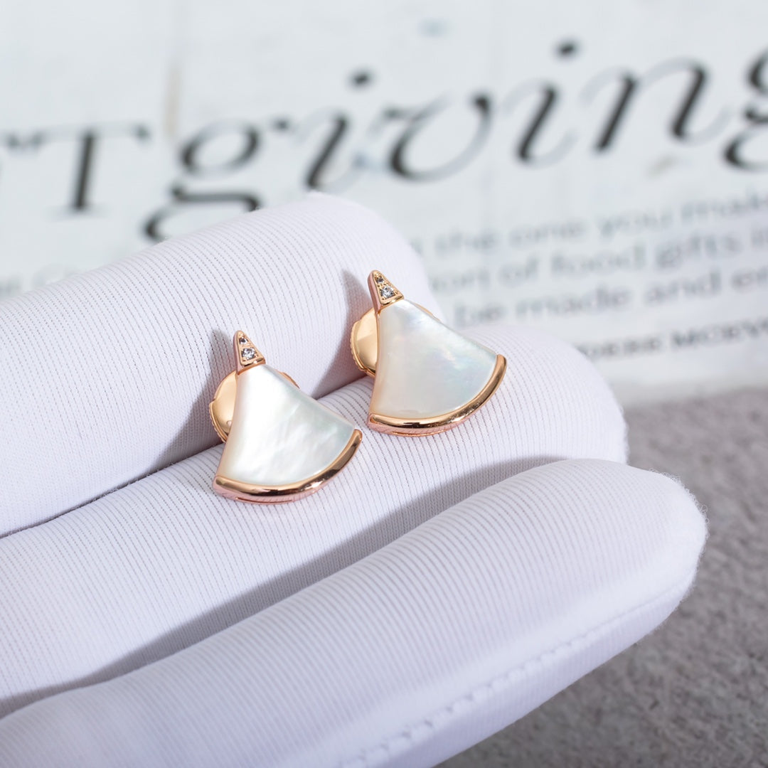 [⭐Shinejoy]DIVAS DREAM EARRINGS PINK GOLD